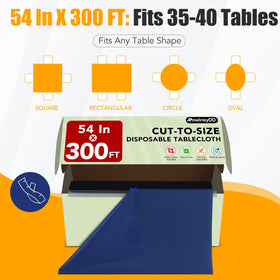 RowinsyDD cut-to-size for round, square, or oval tables