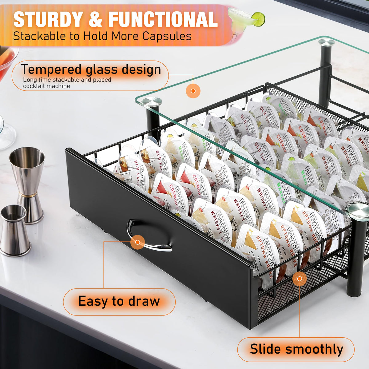 ROWISE Compact size fits under your machine for easy access.