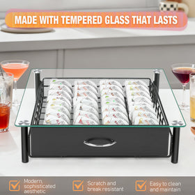 ROWISE Sleek drawer design saves counter space while adding style.