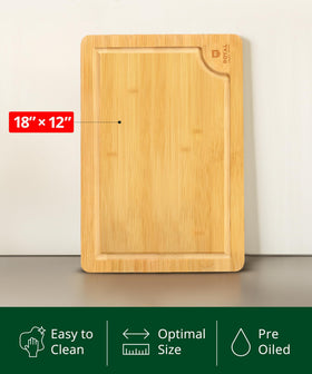 ROYAL CRAFT WOOD knife-friendly surface helps keep blades sharp.