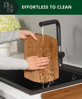 ROYAL CRAFT WOOD board with side handles for easy transfer