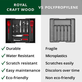 Royal Craft Wood ready-to-use drawer solution for drawers and desks alike