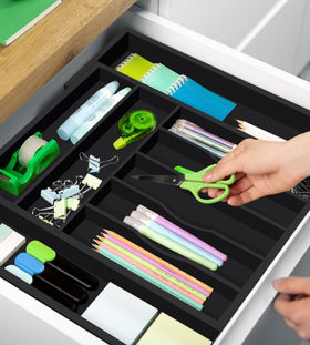 Royal Craft Wood extendable organizer fits different drawer widths with a glove like precision