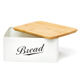 RoyalHouse bamboo lid cutting-board in use for slicing and serving.
