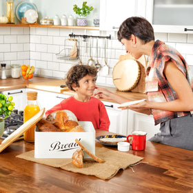 RoyalHouse kitchen counter storage helps declutter while staying handy.