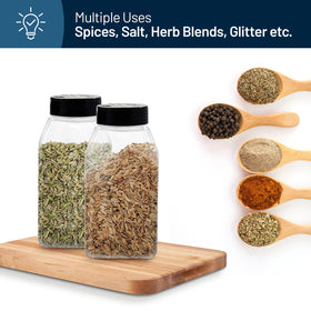 RoyalHouse removable internal seal helps keep spices fresh between uses.