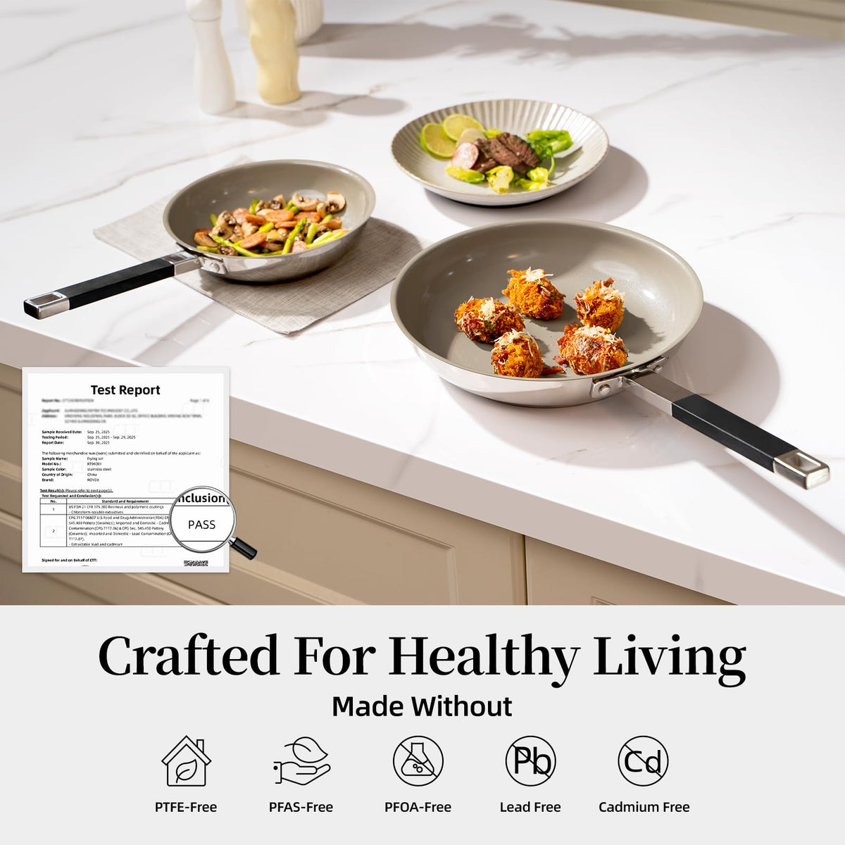 Roydx induction-compatible base works across all cooktops