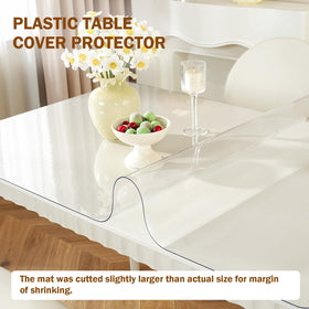Royhom 1.5mm thick table cover close up highlighting durability