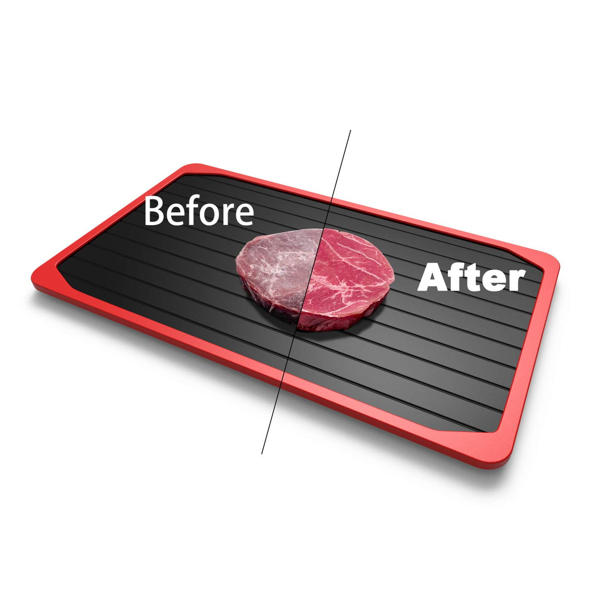 ROYOR defrosting plate 14-inch large surface speeds thawing for bigger portions