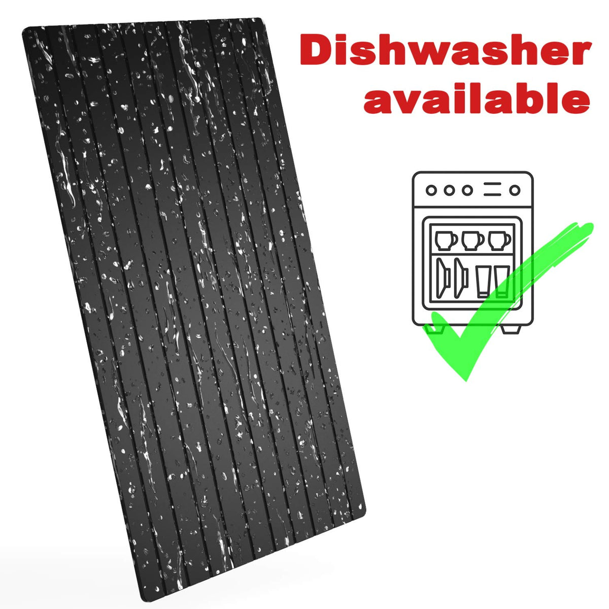 ROYOR defrosting plate dishwasher safe for quick cleanup