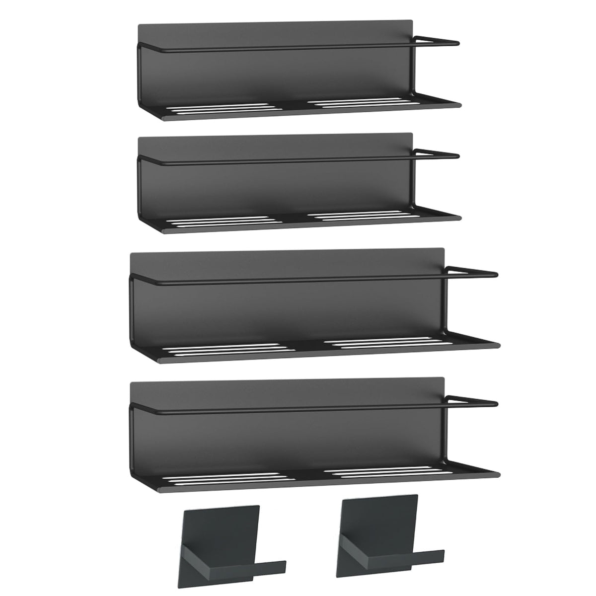 Roysili small fridge shelf mounted on metal surface for compact storage.