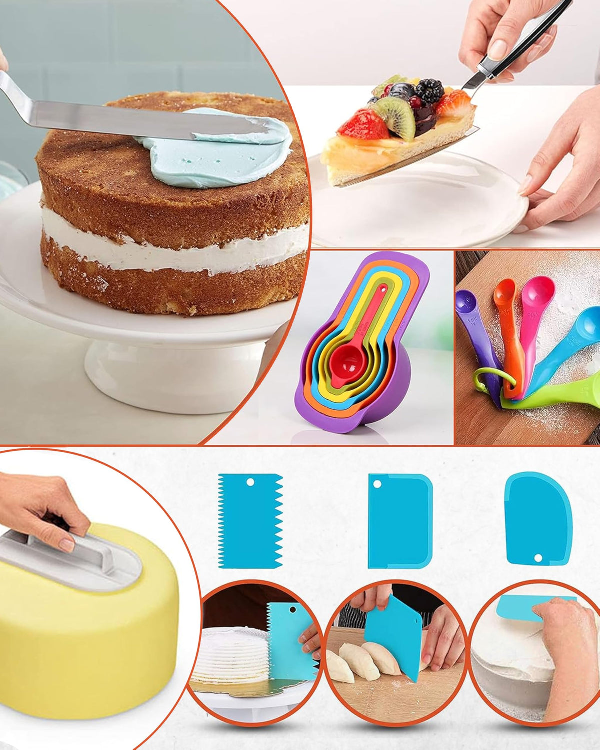 RFAQK silicone pastry bag for clean, controlled decorating.