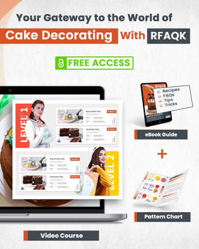 RFAQK video course and pattern chart guide beginners to improvise.