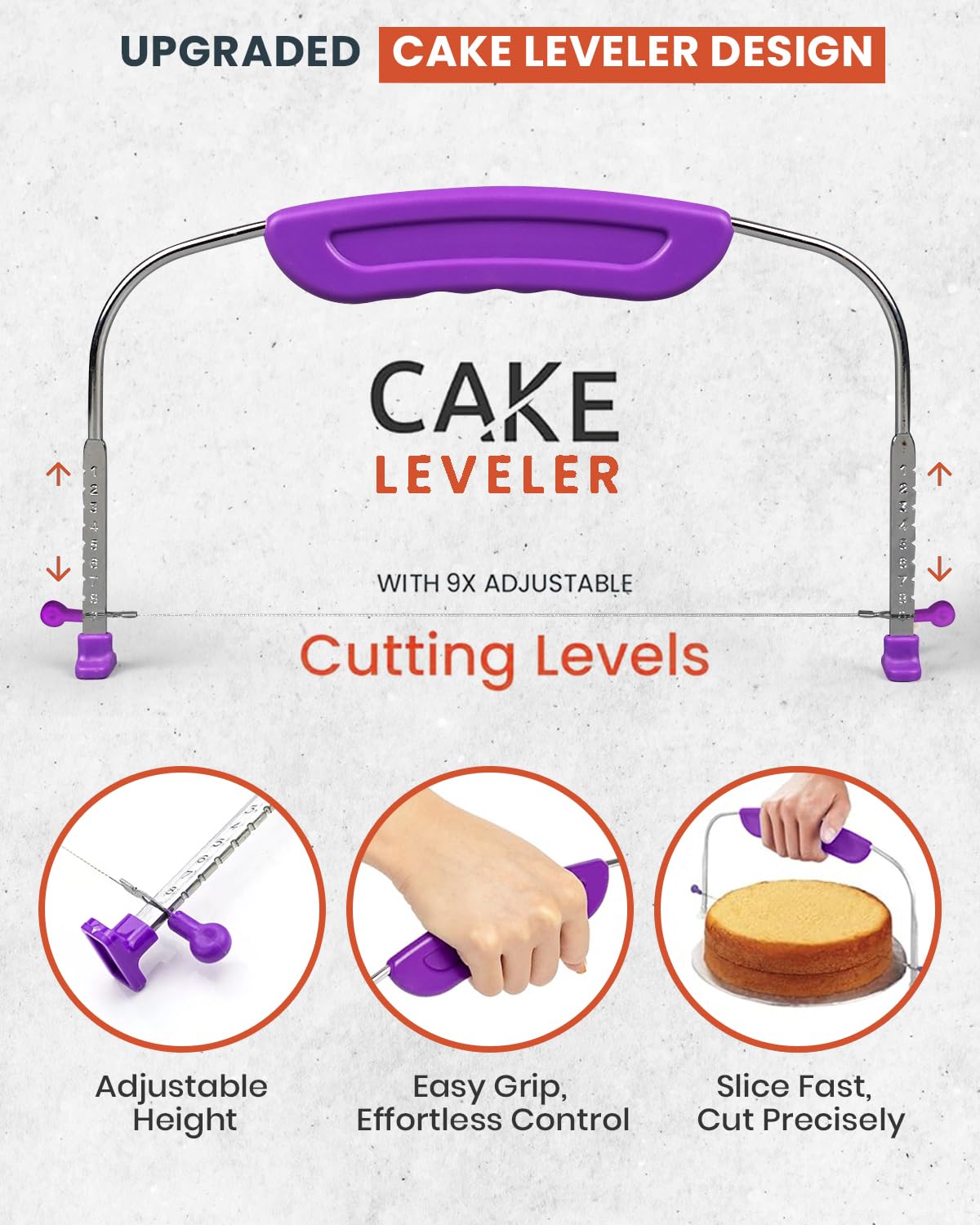 RFAQK straight and angled spatulas for smooth icing application