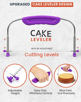RFAQK straight and angled spatulas for smooth icing application