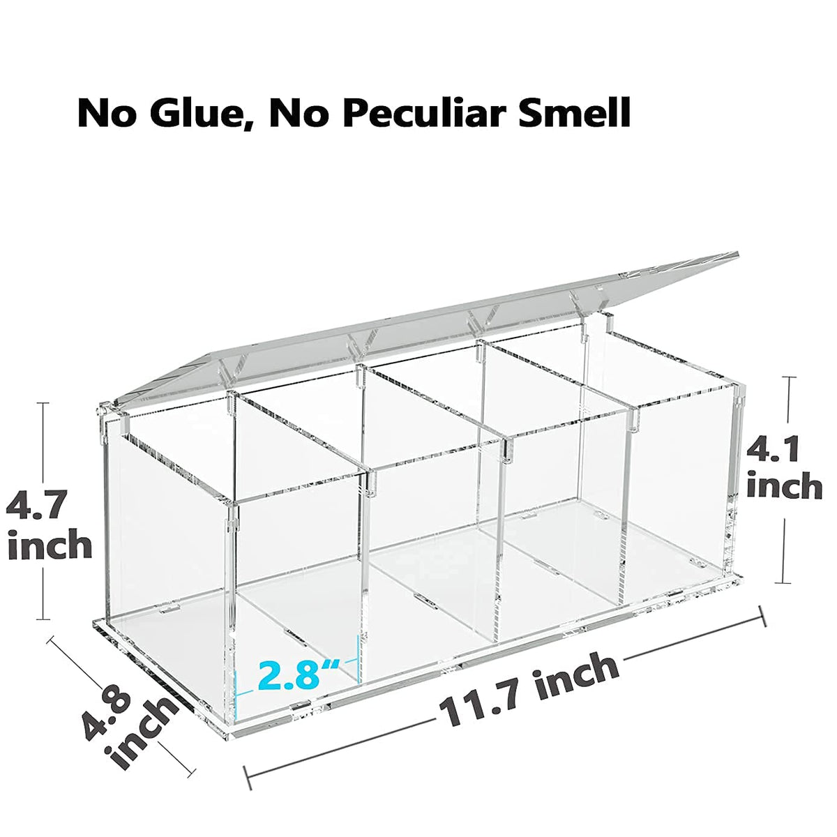 RR RAXMIN compartment size accommodates various pod dimensions for easy grab