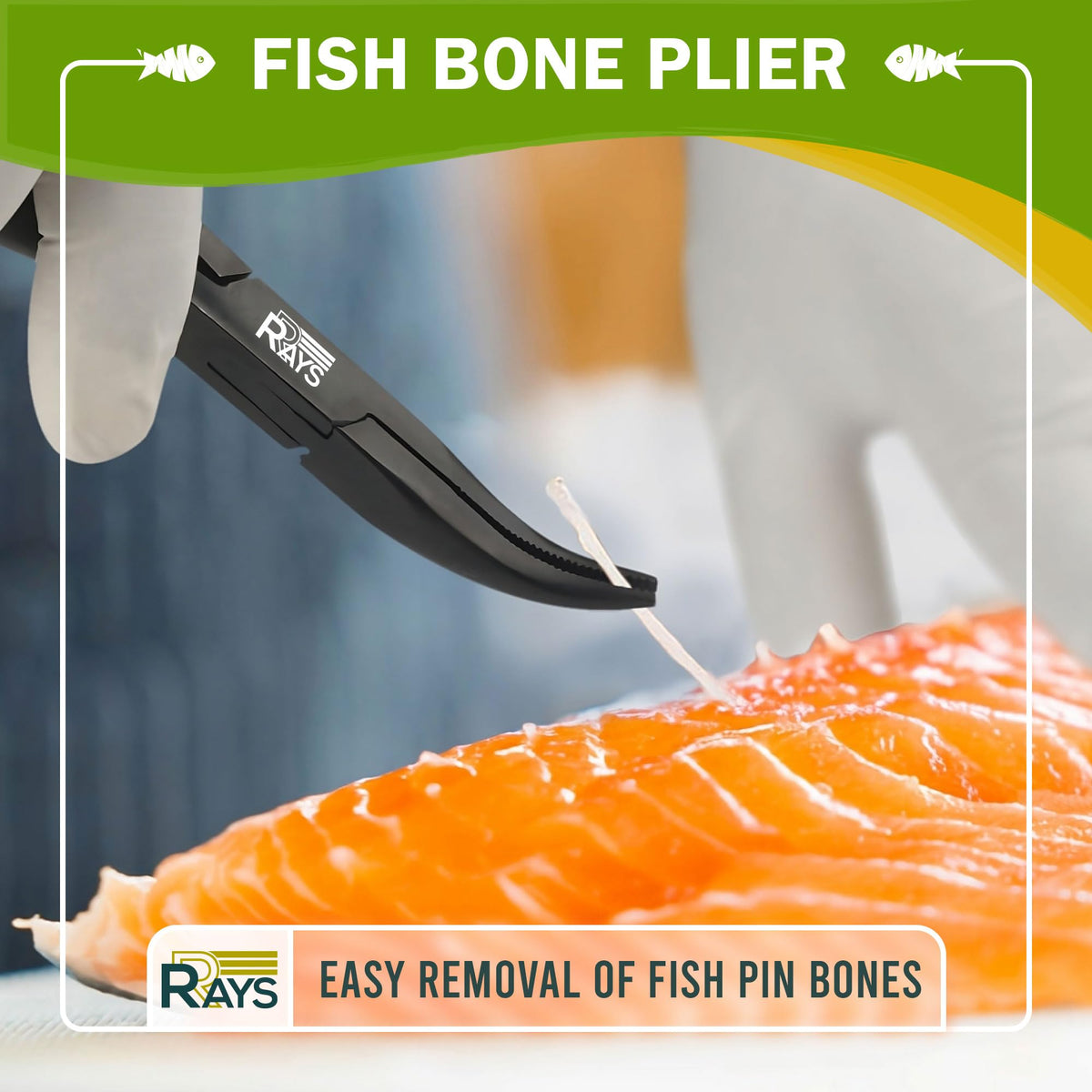 RRAYS Ergonomic non-slip handles reduce fatigue during long kitchen prep sessions.