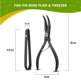 RRAYS Salmon and trout prep ready tool set for precise bone removal.