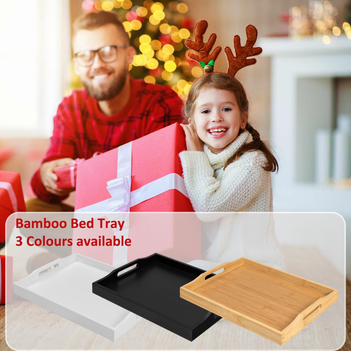 RRX white ottoman tray decorative enhances kitchen counters and bathrooms.