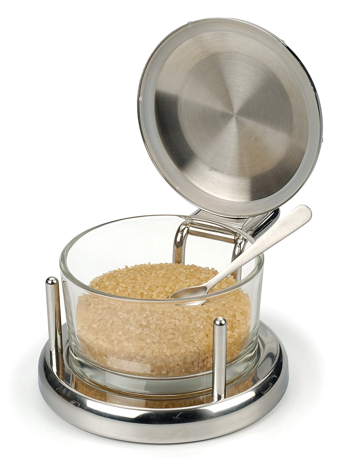 RSVP Endurance salt server displayed on table for easy serving