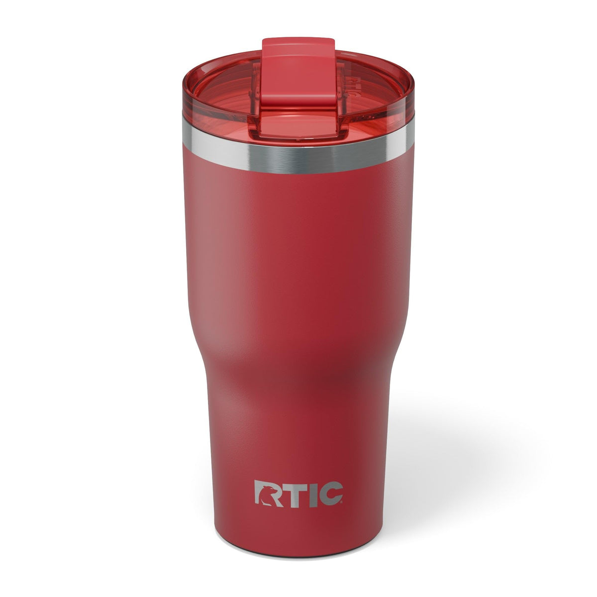 RTIC 30oz Essential Tumbler with lid and ceramic-lined interior for pure flavor.