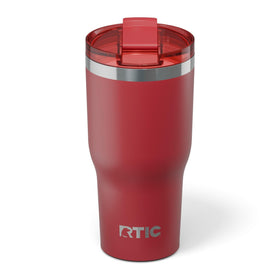 RTIC 30oz Essential Tumbler with lid and ceramic-lined interior for pure flavor.