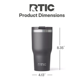 RTIC Essential Tumbler is dishwasher-safe and sweat-free for easy cleanup.