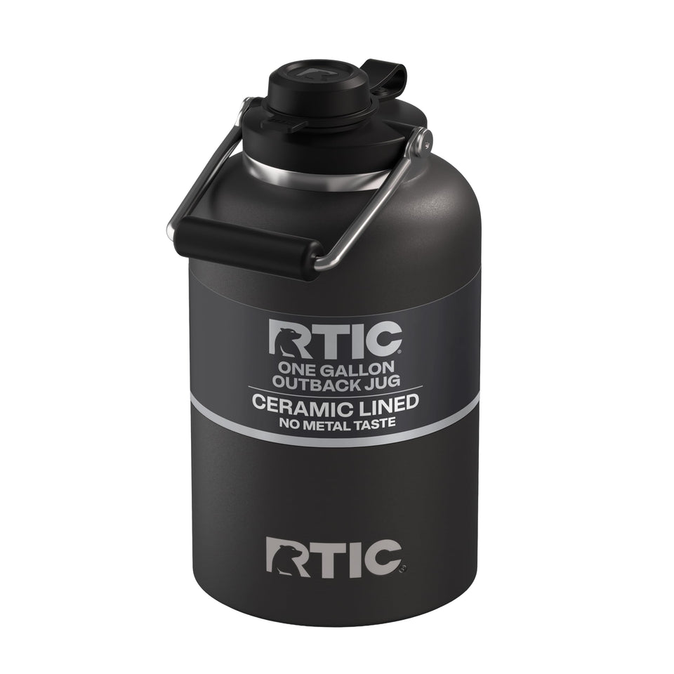 RTIC Outback Jug ceramic-lined interior for pure flavor on the go