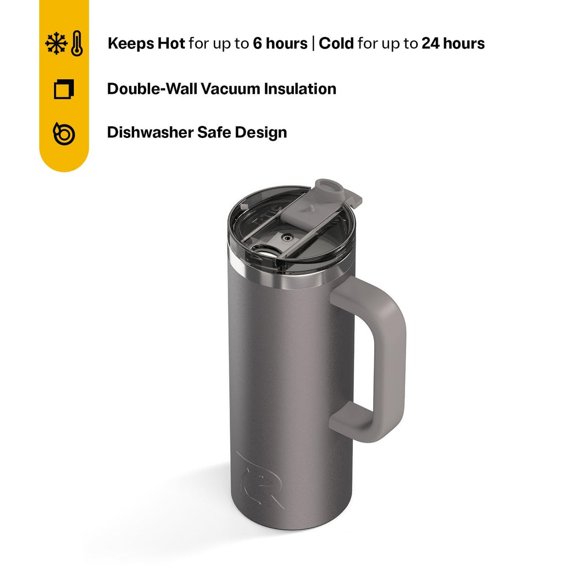 RTIC Road Trip Mug doubles as temperature keeper for daily commutes