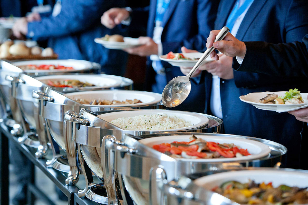 RTT serving forks pair ideal for portioning and serving.