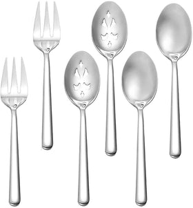 RTT serving spoon pair with ergonomic handles for easy serving.