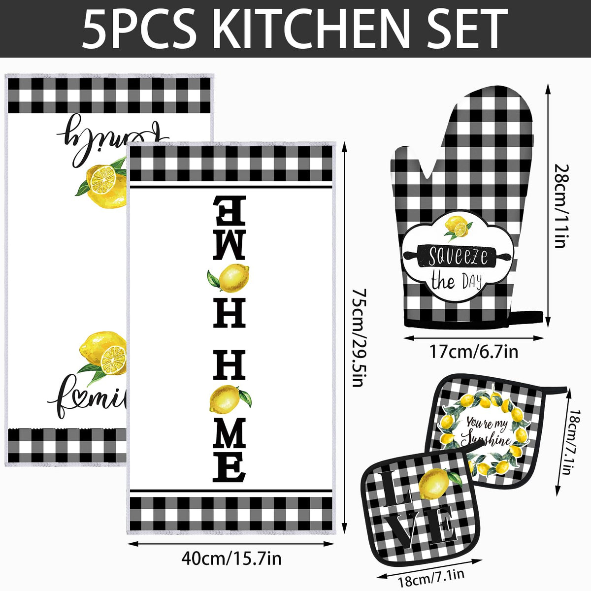 Rtteri buffalo plaid oven mitt shown with quilted padding for safe handling of hot dishes.