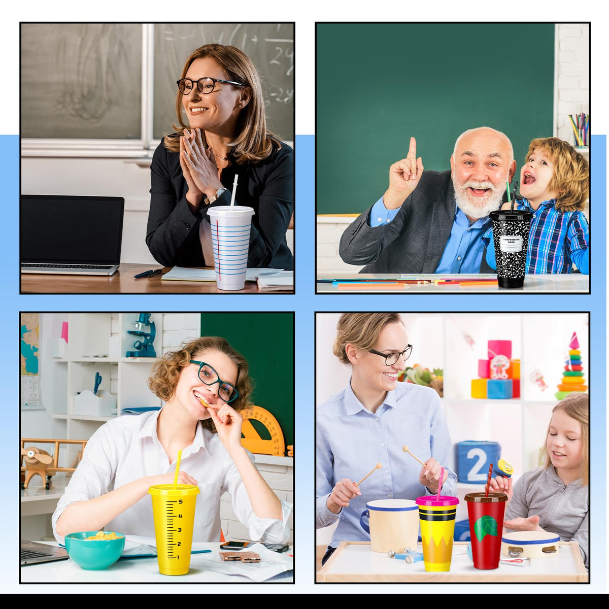 Rtteri chalkboard-doodle cup suits daily hydration in schools.