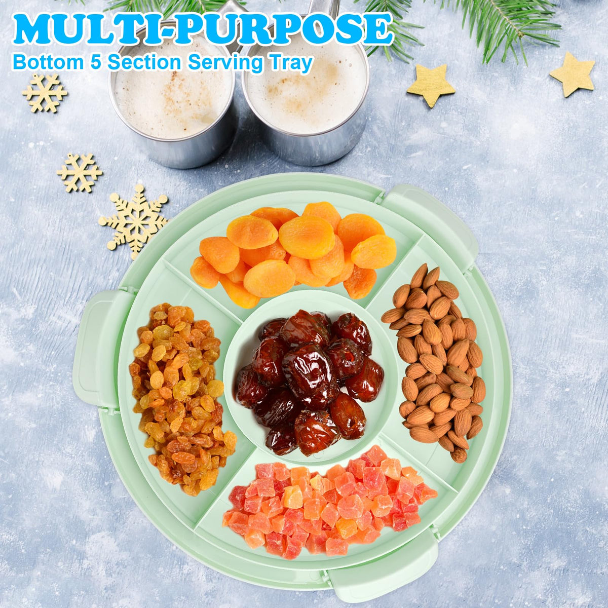 RTUDOPUYT dishwasher safe PP material enables easy cleaning after use