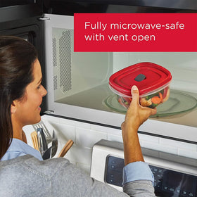 Rubbermaid BPA-free microwave-safe and dishwasher-safe containers