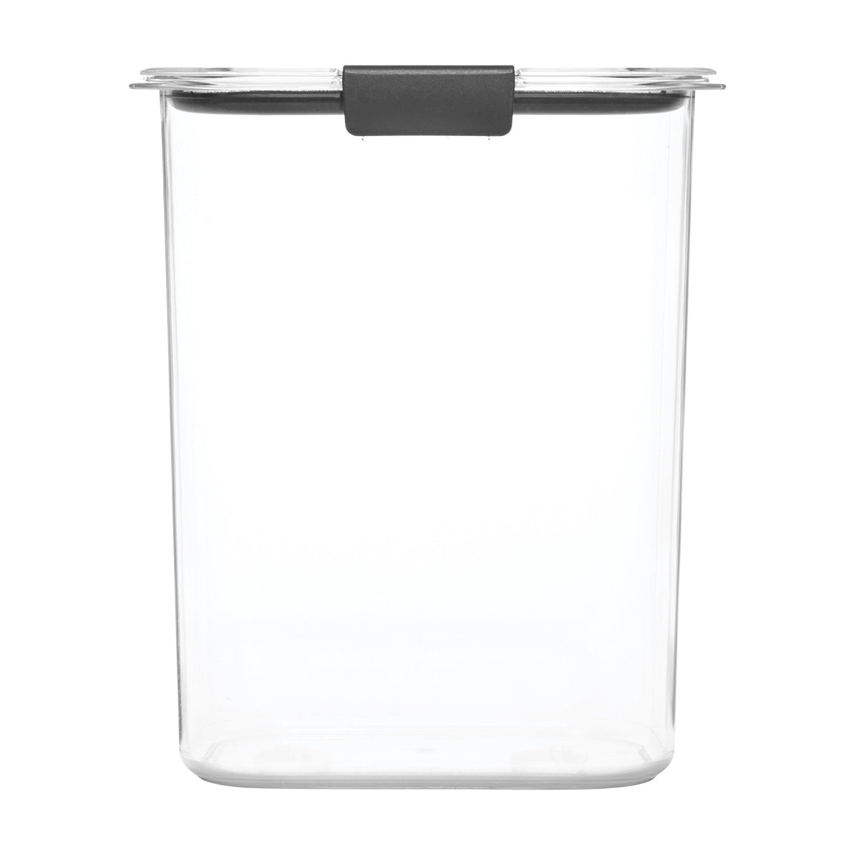 Rubbermaid Brilliance clear base shows contents at a glance for easy planning.
