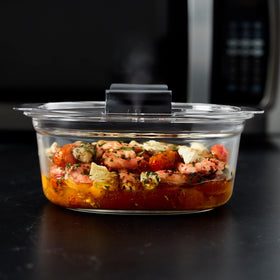 Rubbermaid Brilliance microwave vents enable splatter-free reheating