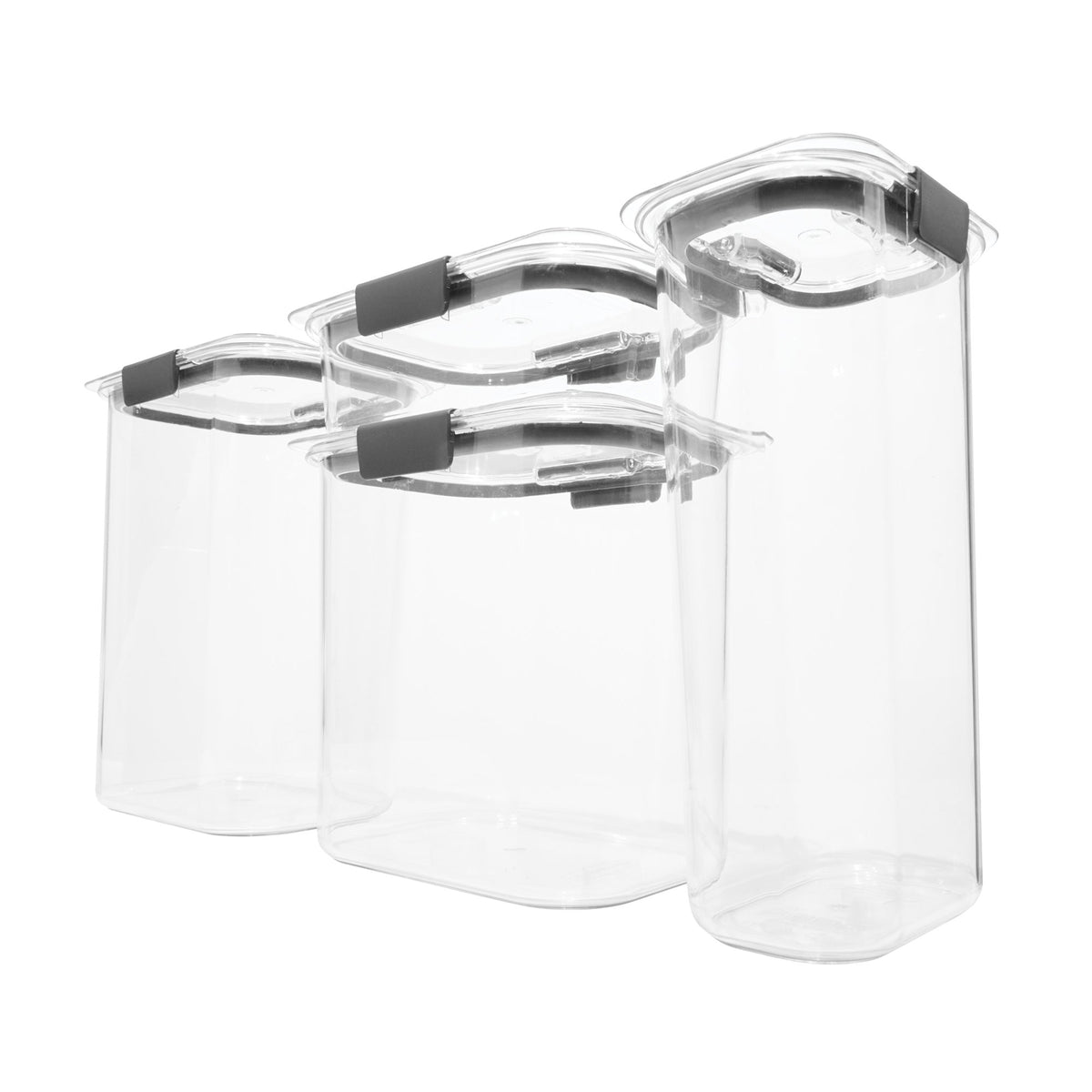 Rubbermaid Brilliance 12-cup container showing airtight seals for freshness