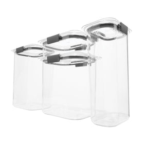 Rubbermaid Brilliance 12-cup container showing airtight seals for freshness