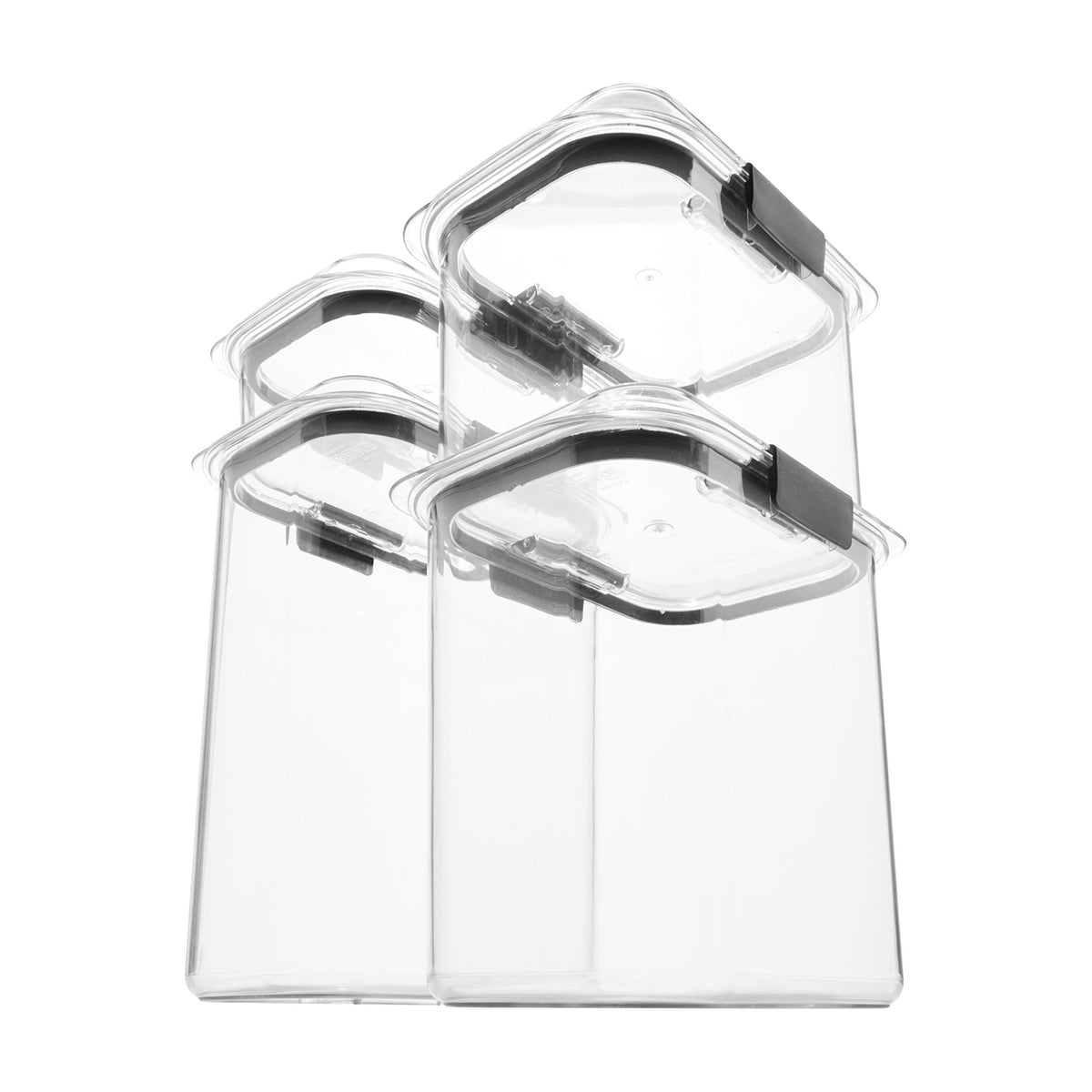 Rubbermaid Brilliance 12 cup pantry container keeps grains organized and accessible