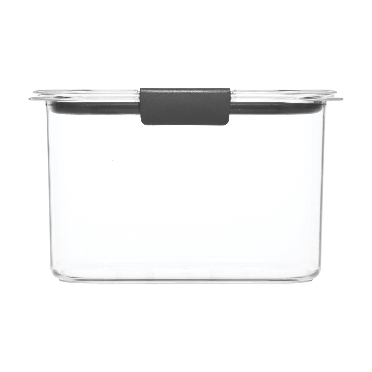 Rubbermaid Brilliance pantry crystal-clear design for quick content identification and organization.