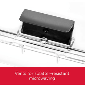 Rubbermaid Brilliance stackable design helps save fridge and cabinet space