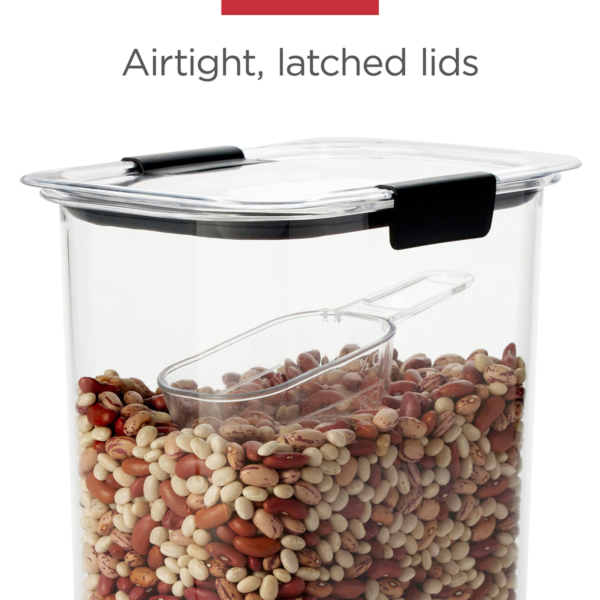 Rubbermaid Brilliance tritan-clarity: shatterproof, crystal-clear storage