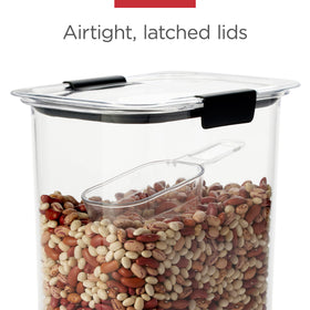 Rubbermaid Brilliance tritan-clarity: shatterproof, crystal-clear storage