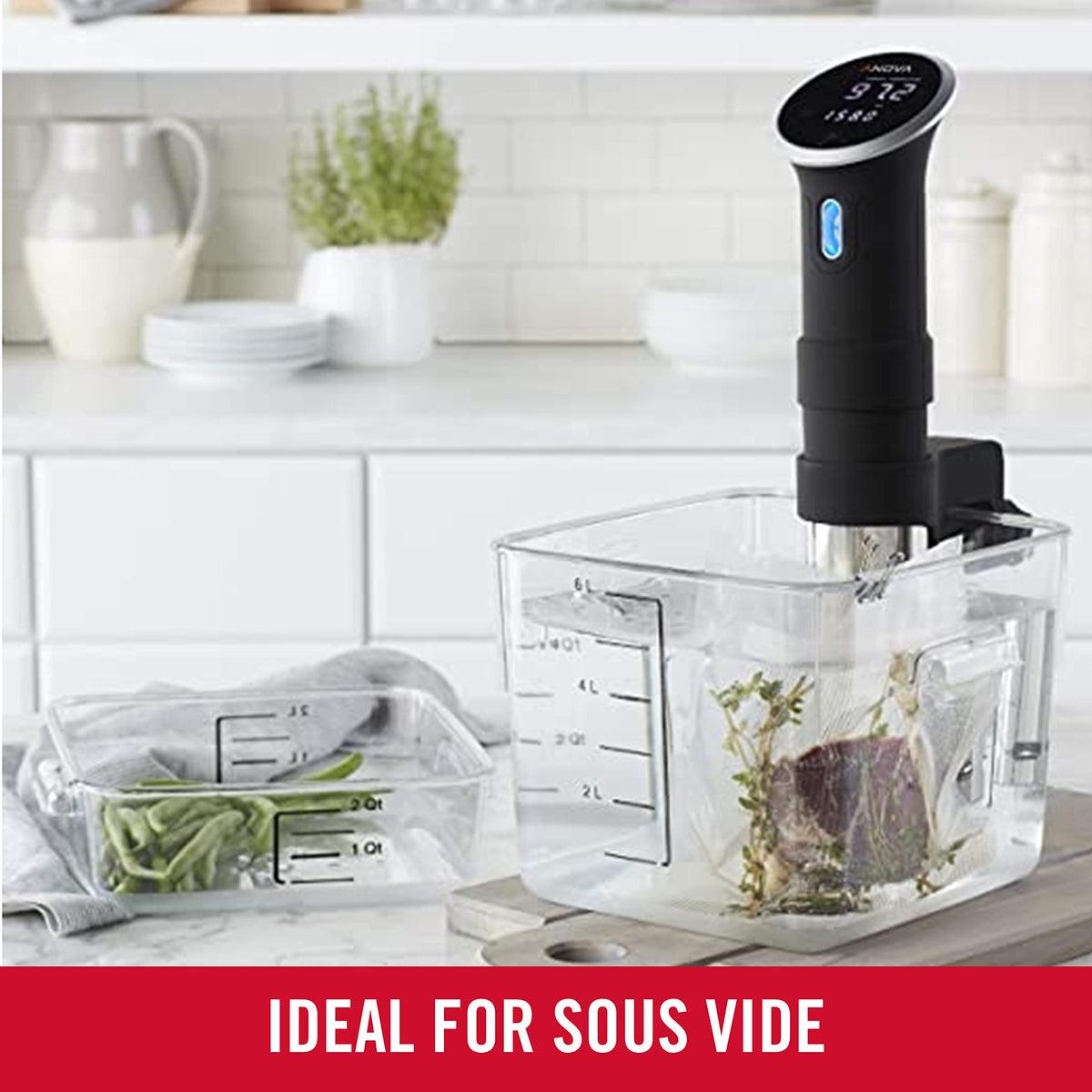 Rubbermaid dishwasher-safe storage for easy cleanup after meals.