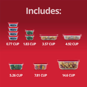 Rubbermaid EasyStore durable containers for daily kitchen use.
