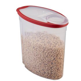 Rubbermaid Flex and Seal Cereal Keeper one-handed pour keeps contents accessible