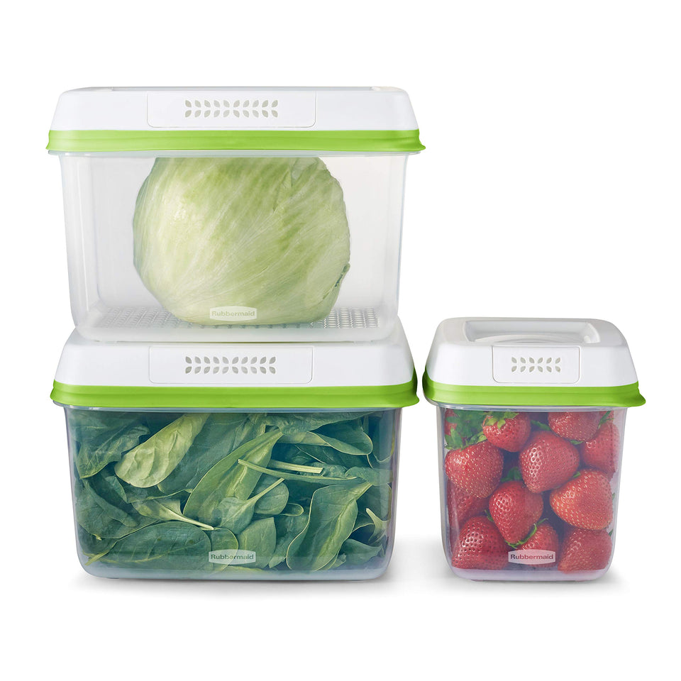 Rubbermaid FreshWorks medium container keeps berries fresh longer for snacking