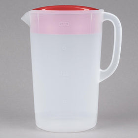 Rubbermaid Pitcher Classic ice guard lid position for controlled pours