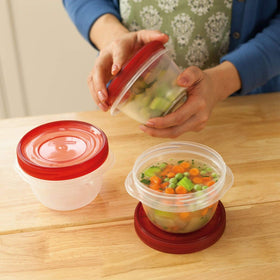 Rubbermaid TakeAlongs microwave and freezer safe with top-rack dishwasher safety